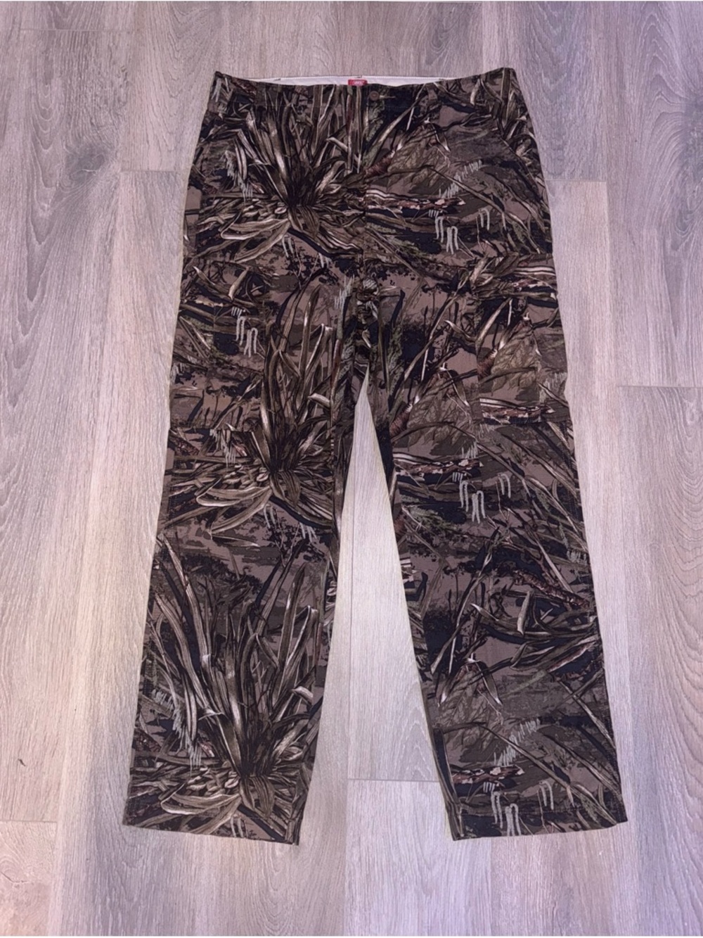Levi's Men's Straight Camouflage Jeans - Brown/Green Print